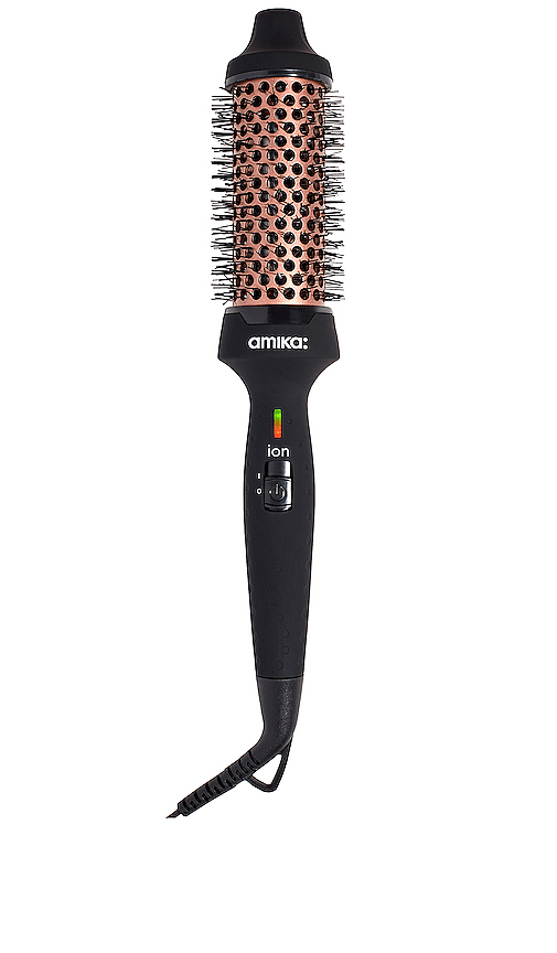 Amika Blowout Babe Thermal Brush In Black & Rose Gold ModeSens