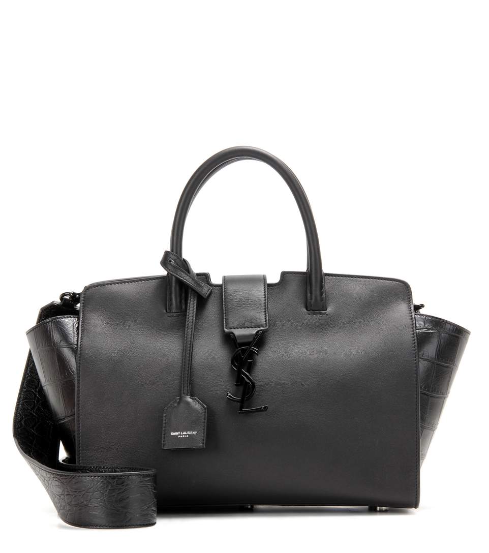 Saint Laurent Small 'monogram Downtown Cabas' Tote In Eero ModeSens