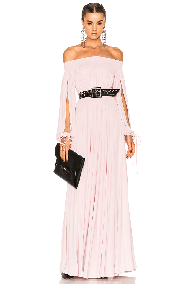 Alexander Mcqueen Sleeveless Maxi Dress In Pink ModeSens