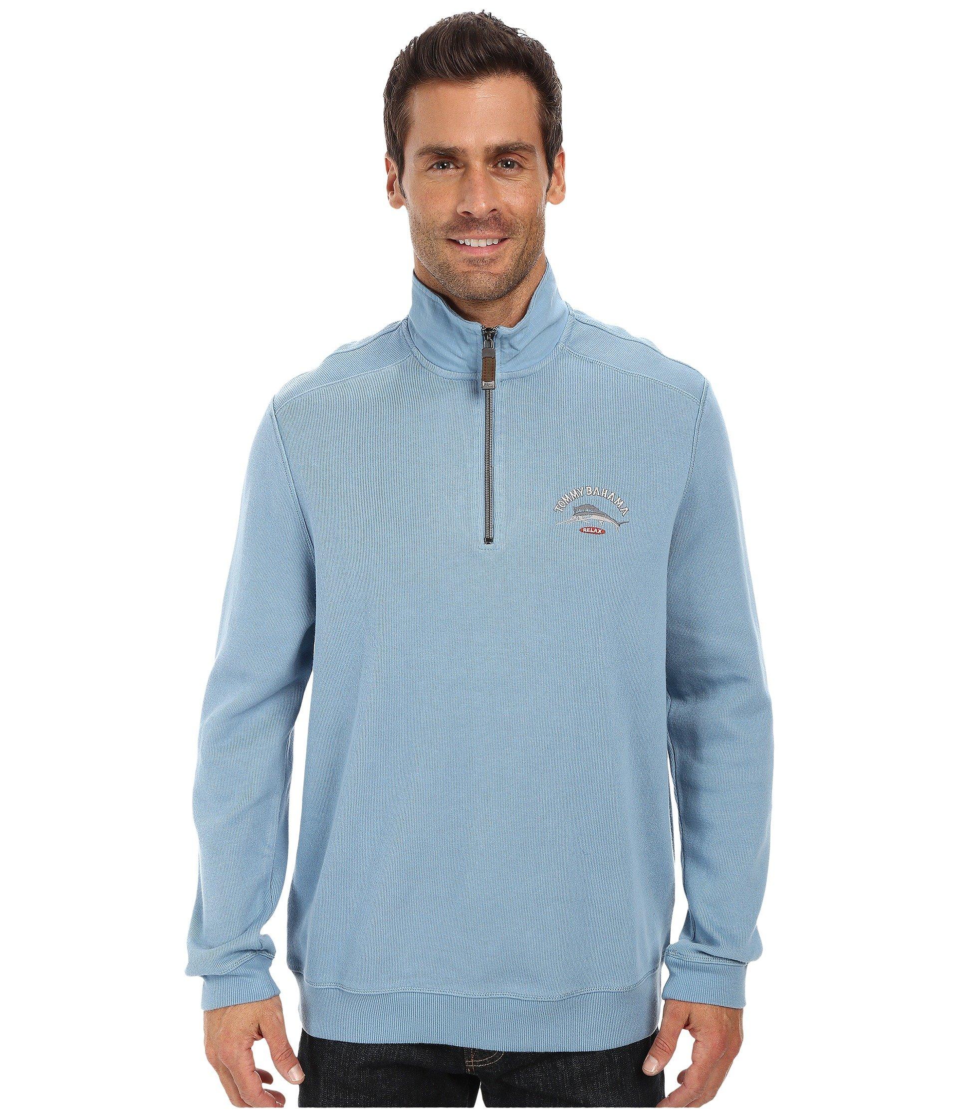 Tommy Bahama Aruba 1/2 Zip Sweatshirt In Agava ModeSens