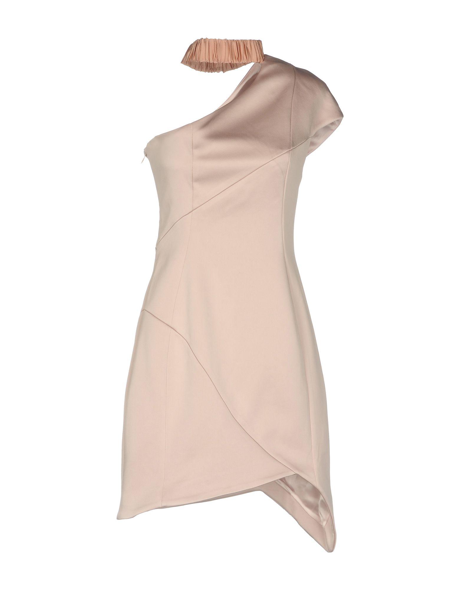 Misha Short Dress In Light Pink ModeSens
