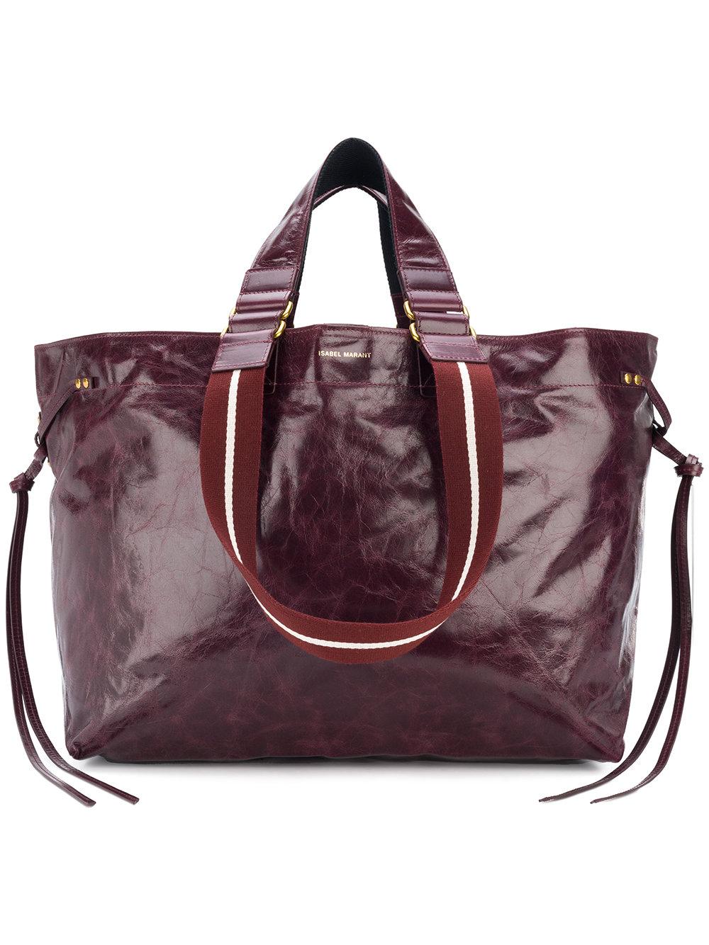 Isabel Marant Bagya Shoulder Bag In Pink & Purple ModeSens