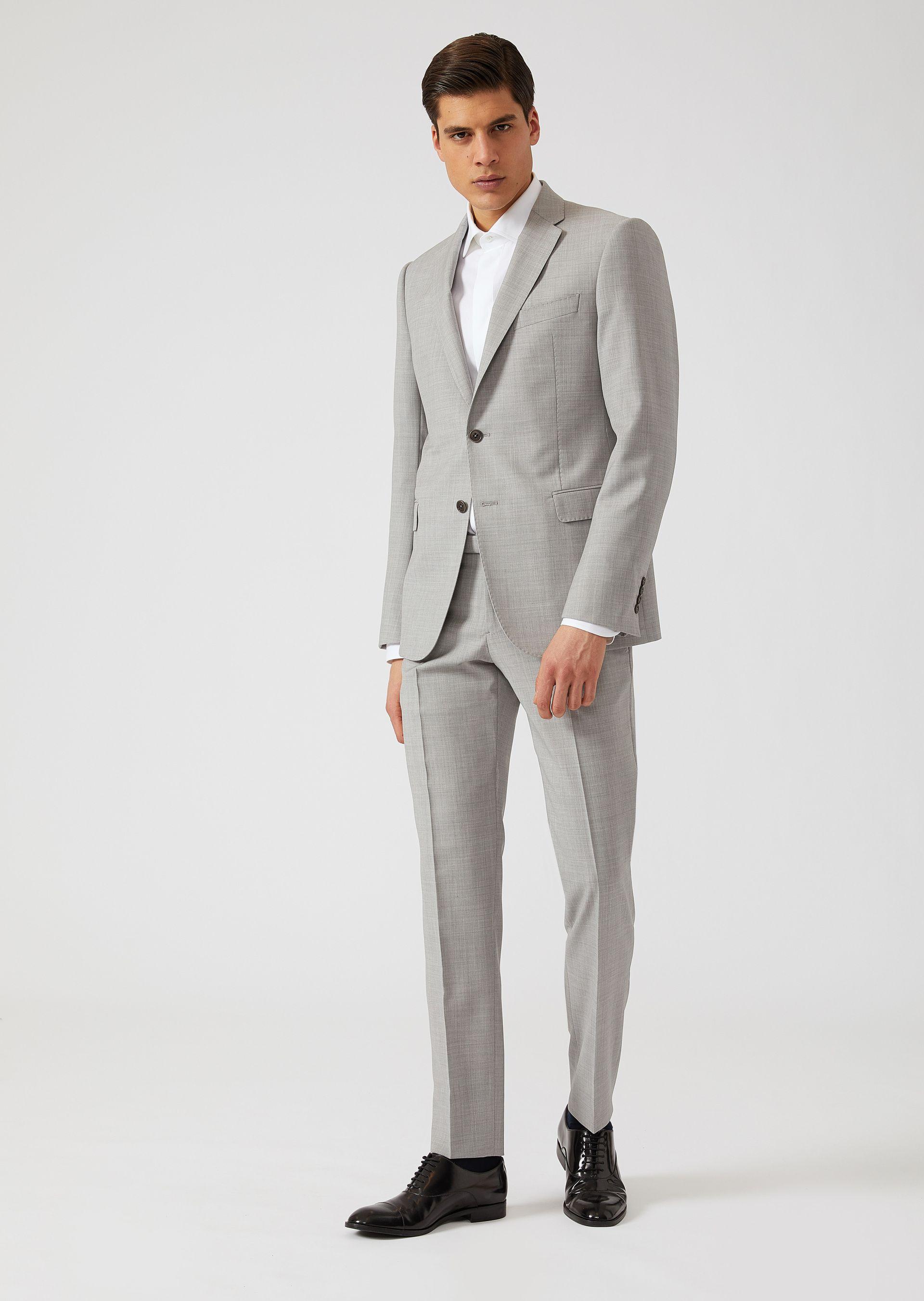 Emporio Armani Suits Item 49354188 In Gray ModeSens