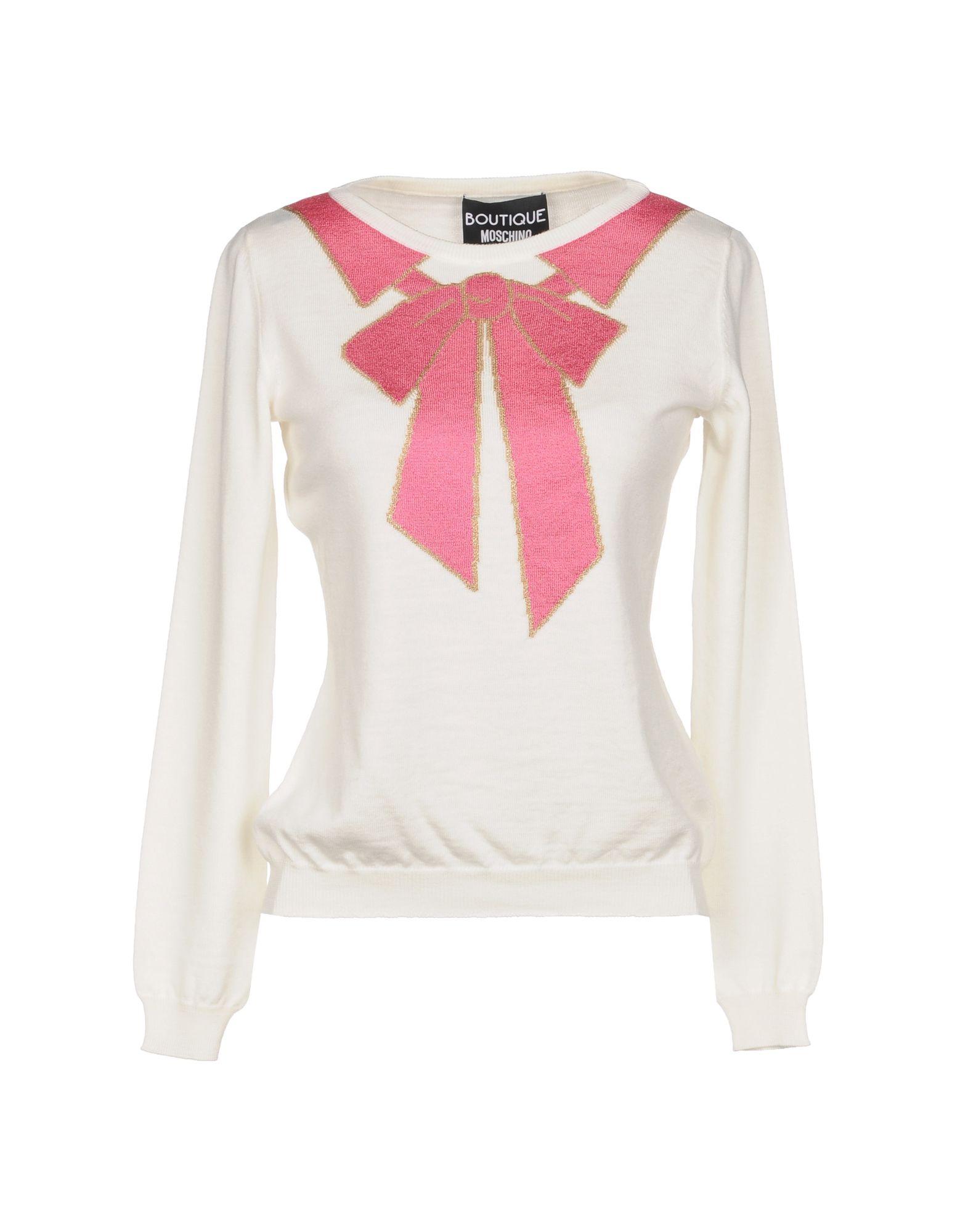 Boutique Moschino Sweater In Ivory ModeSens