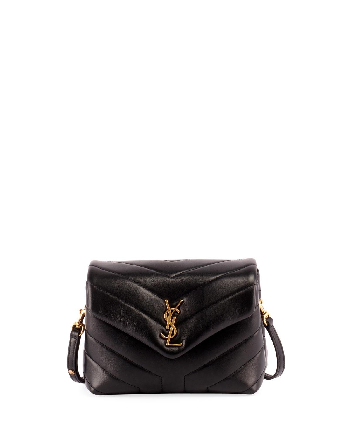 Saint Laurent Loulou Monogram Ysl Small VFlap Chain Shoulder Bag Lt