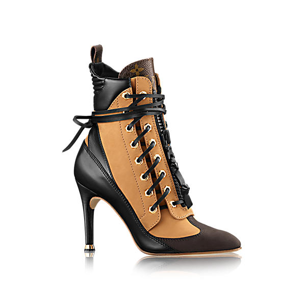 Louis Vuitton Laureate Half Boot In Miel ModeSens