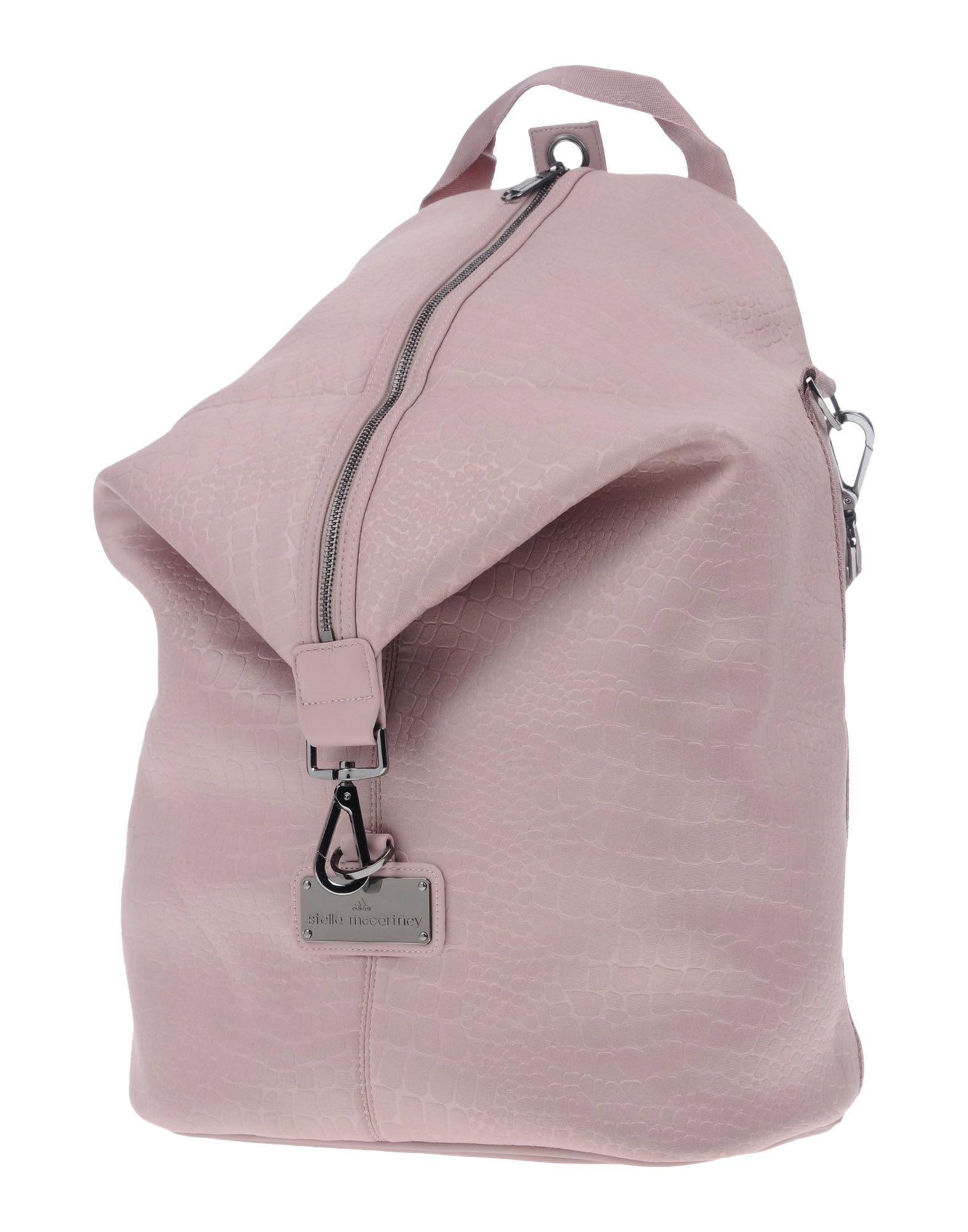 Adidas By Stella Mccartney Backpacks & Fanny Packs In Pastel Pink