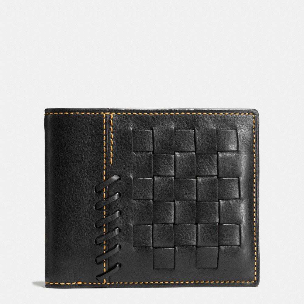 Coach Rip And Repair 3In1 Wallet In Glovetanned Leather In Black