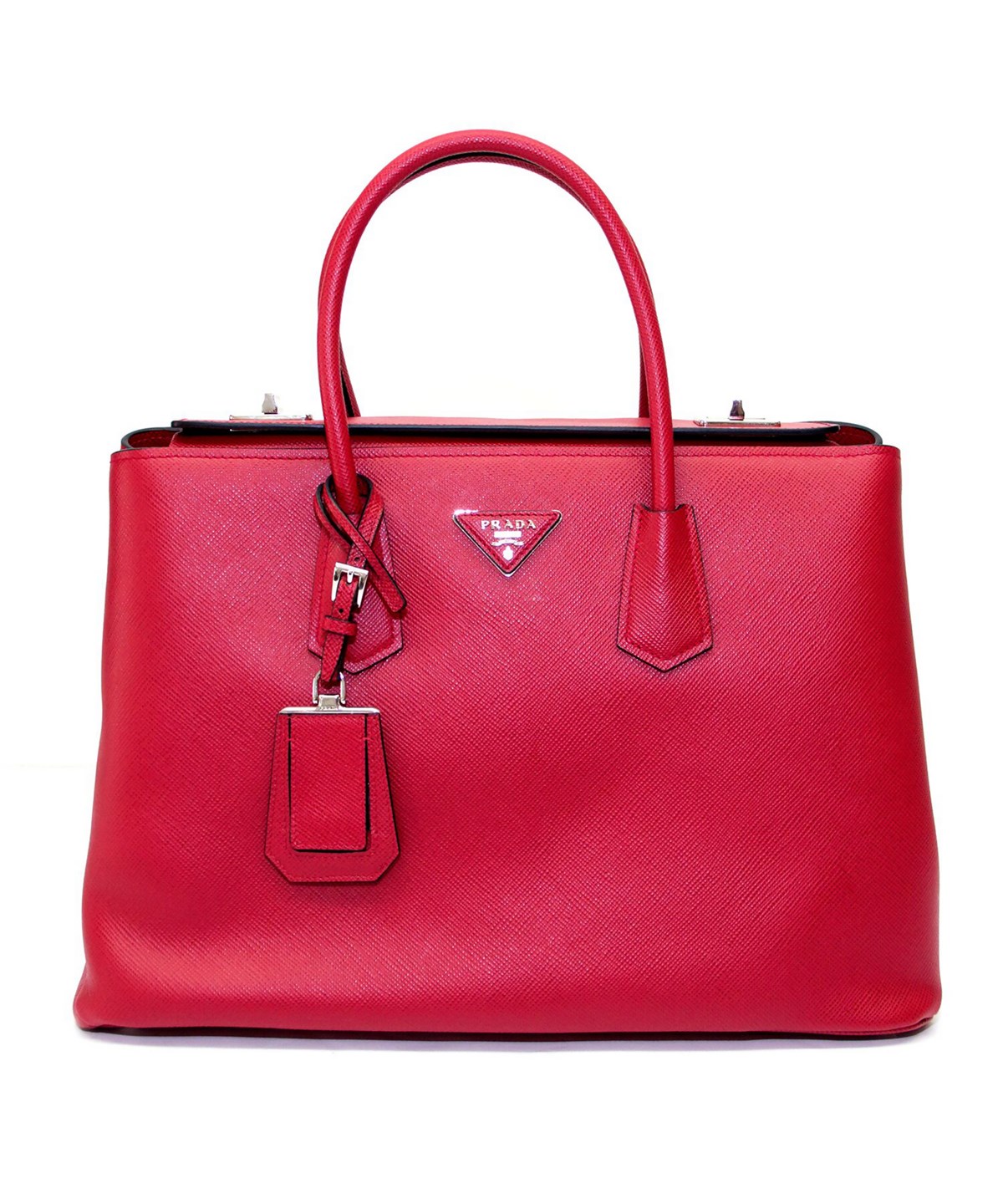 Prada Milano Purse Red Literacy Basics