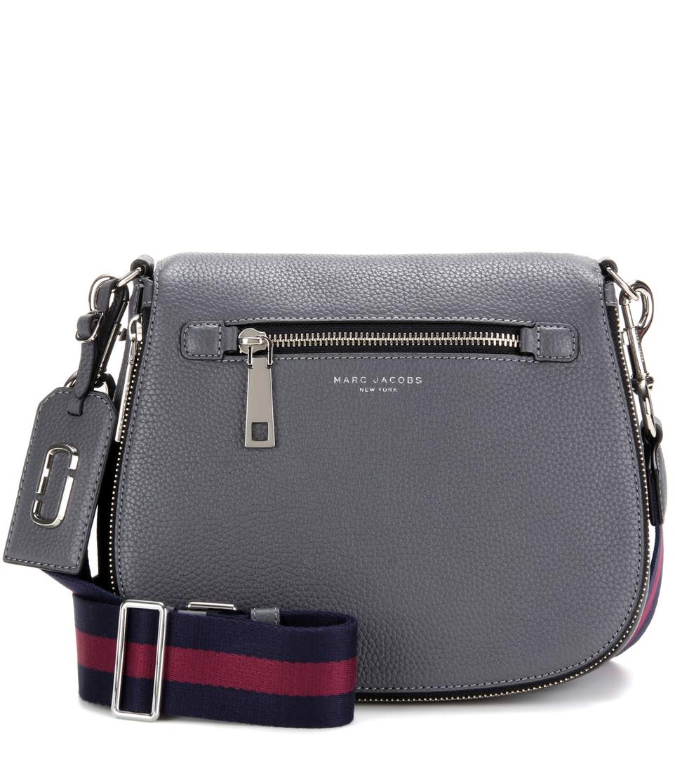 Marc Jacobs Gotham Leather Crossbody Bag In Shadow ModeSens