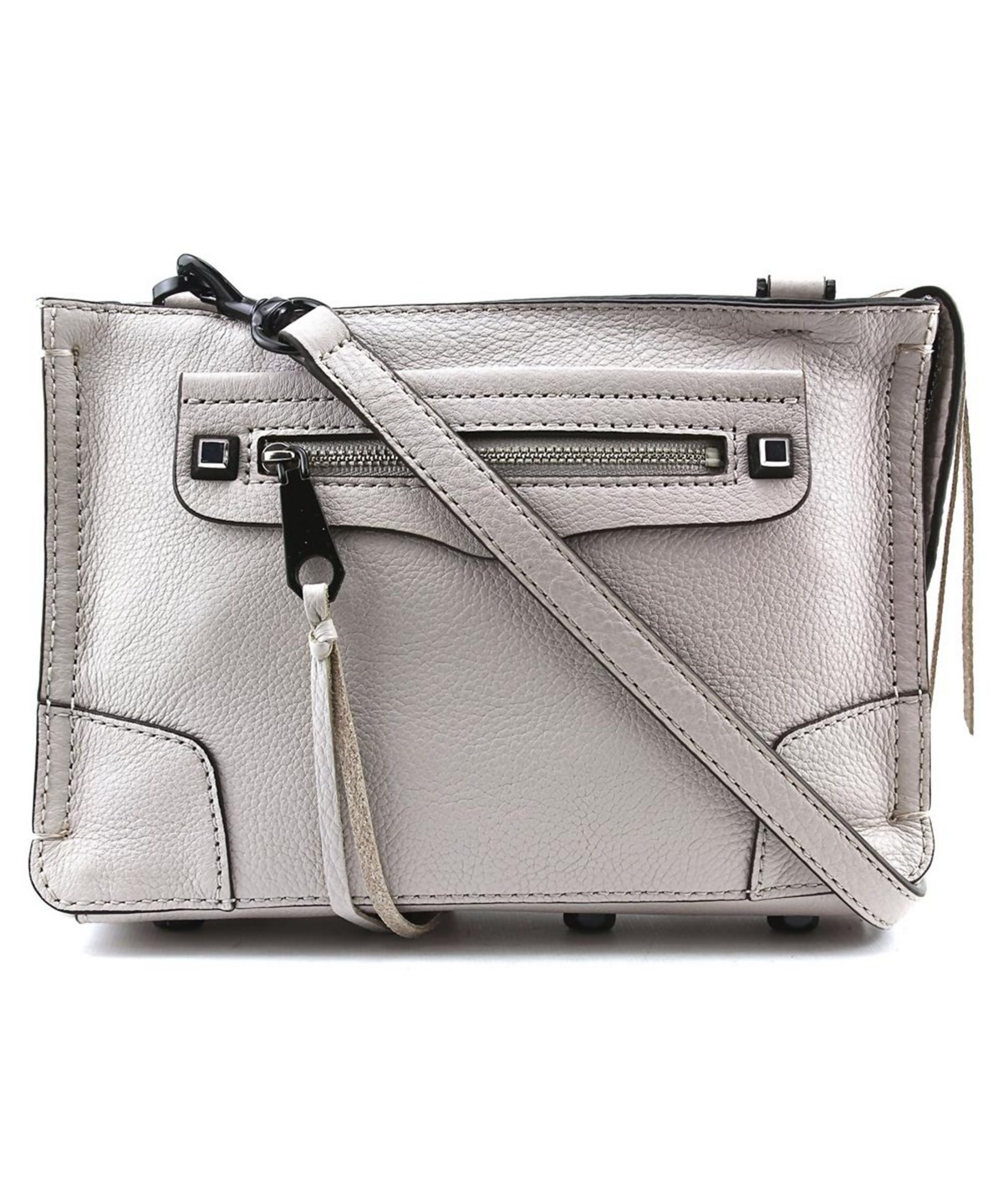 Rebecca Minkoff Regan Crossbody Women Leather Messenger Nwt' In Grey ModeSens
