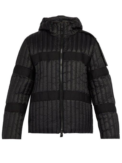 Moncler Halibut Logoepaulette Hooded Jacket In Black ModeSens
