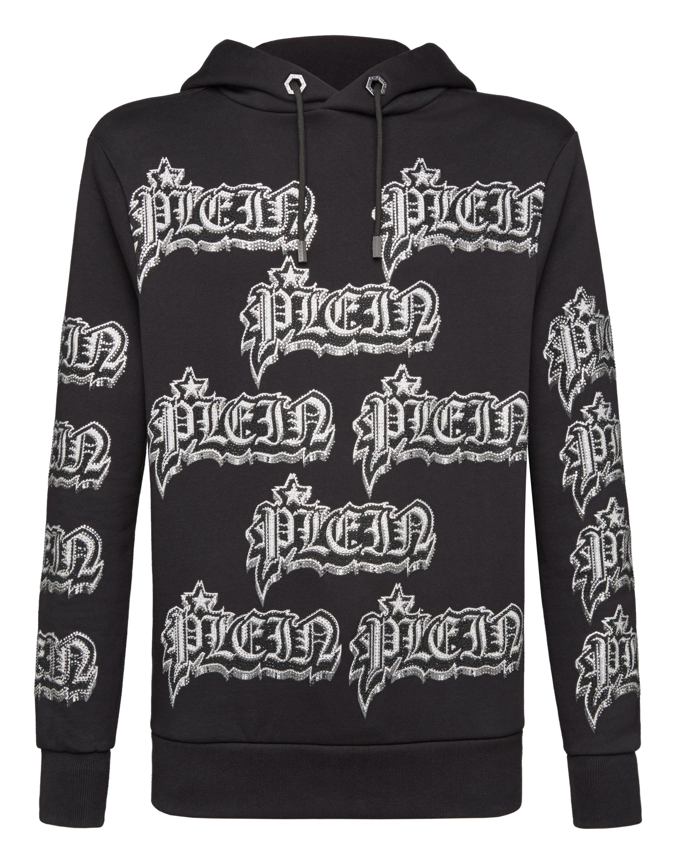 Philipp Plein Hoodie Sweatshirt Graffiti In Black ModeSens