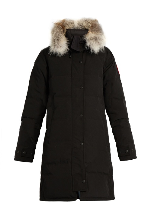 Canada Goose Shelburne Furtrimmed Down Parka In Black ModeSens