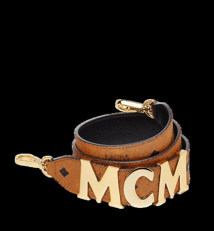 Mcm Letter Shoulder Strap In Visetos In Co ModeSens