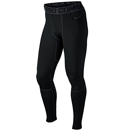 Nike Pro Combat Mens Hyperwarm Drifit Compression Pants In Black ModeSens