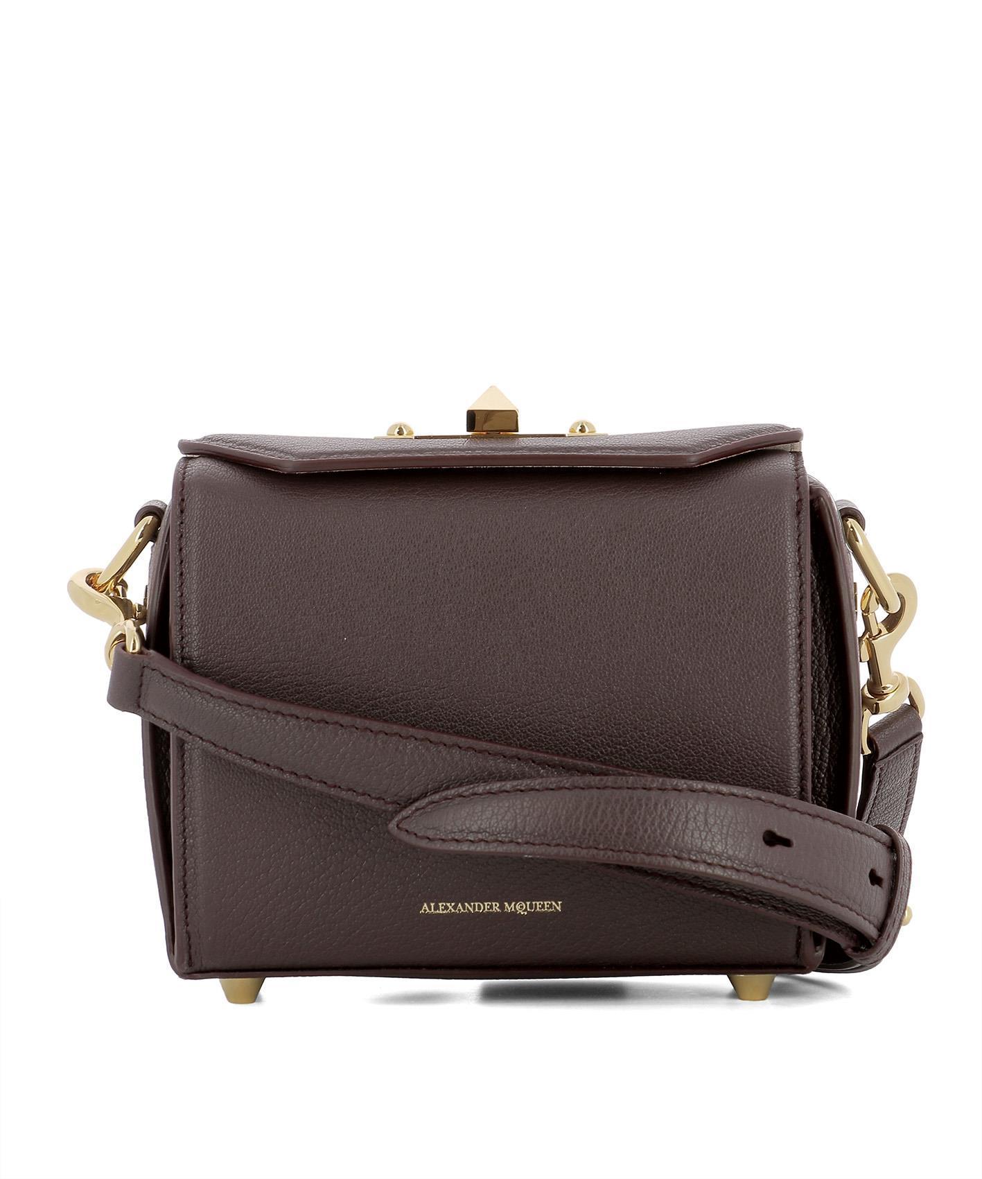 Alexander Mcqueen Box Bag In Purple ModeSens