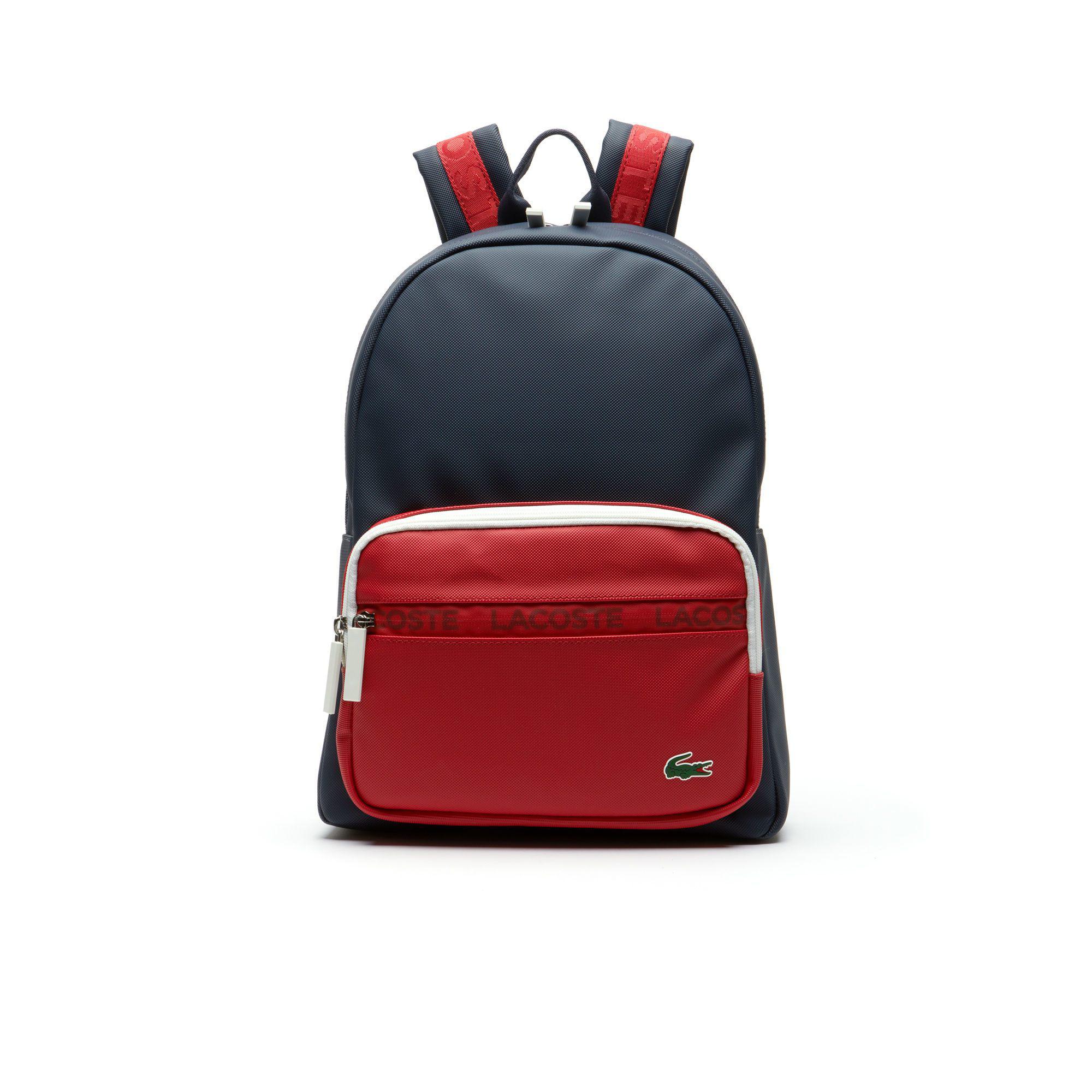 Lacoste Men's L.12.12 Concept Colorblock Petit PiquÉ Backpack In