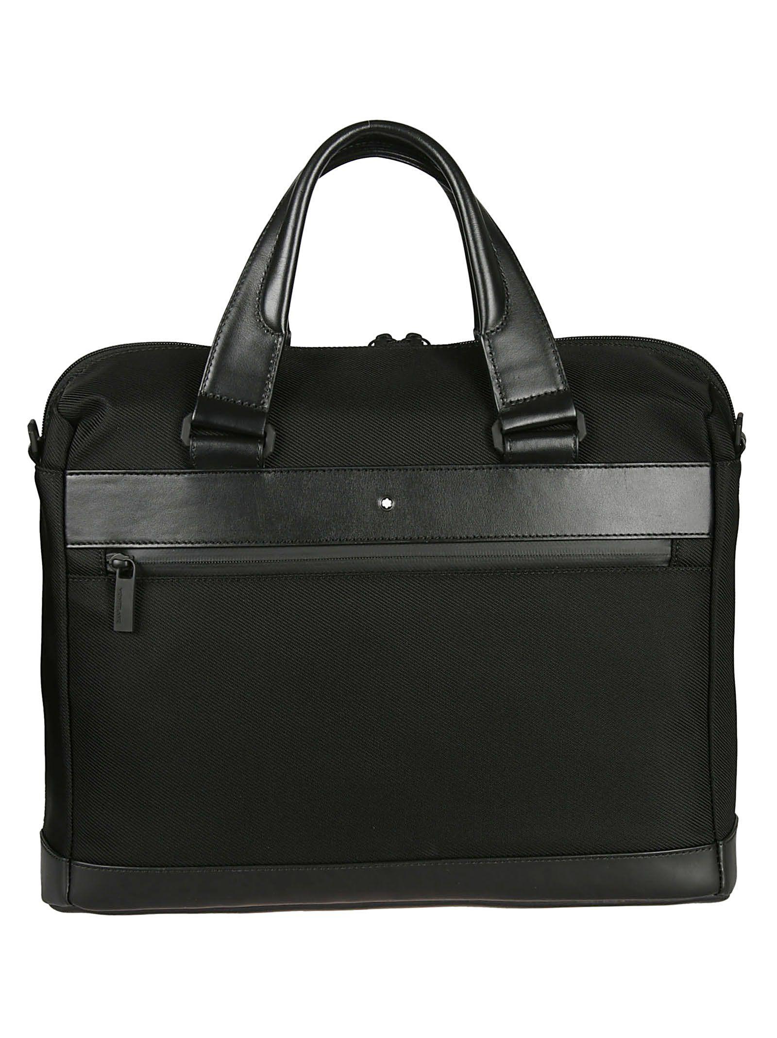 Montblanc Nightflight Briefcase In Black ModeSens