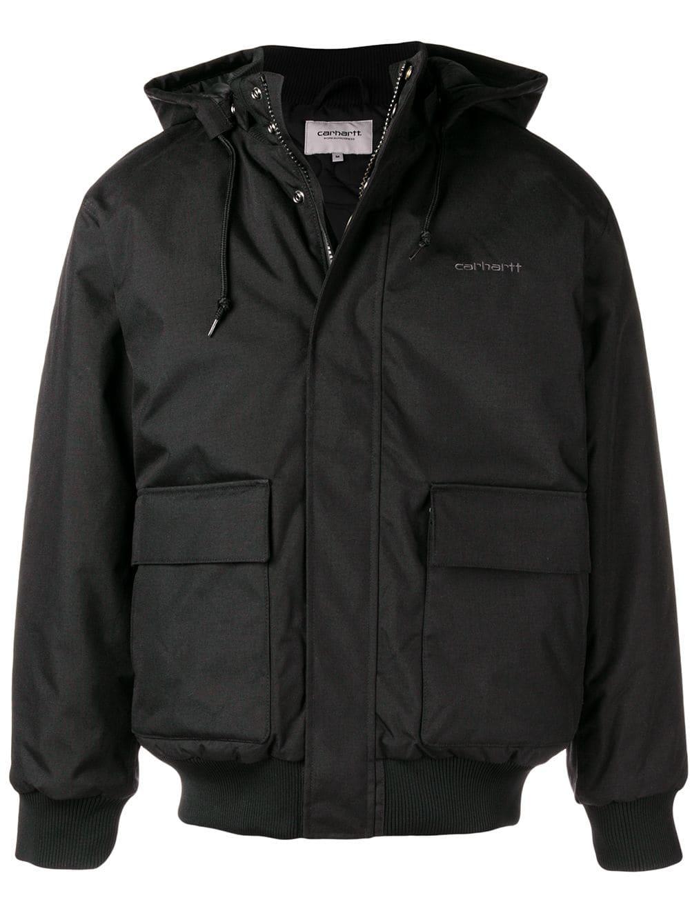 Carhartt Loose Bomber Jacket In Black ModeSens