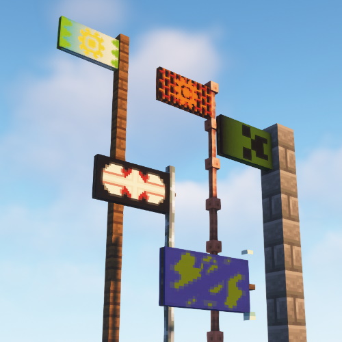 Banner Flags Minecraft Data Pack