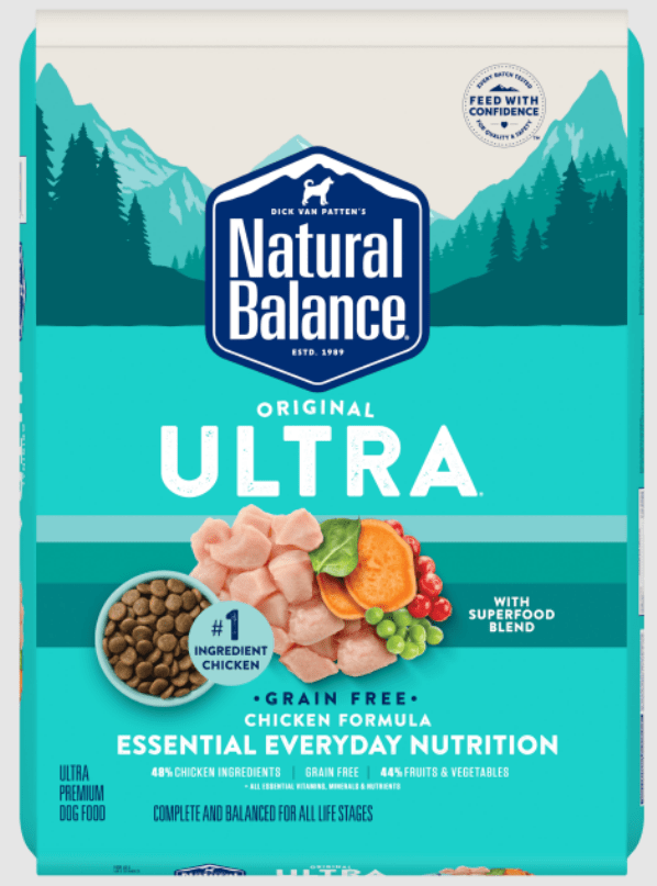 נטורל באלנס מזון לכלב אולטרה פרימיום 13.6 ק"ג Natural Balance Ultra