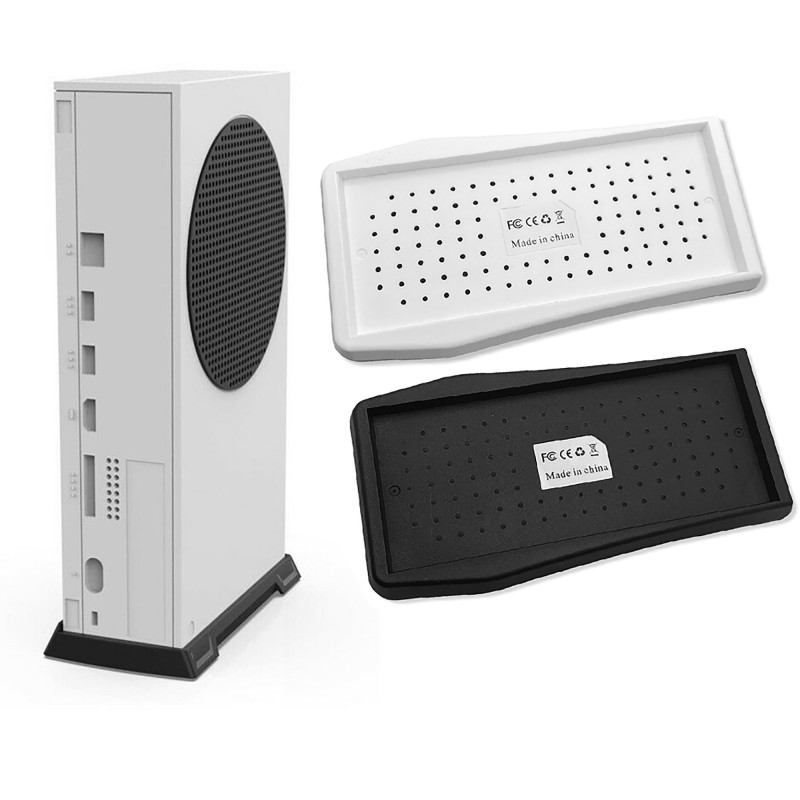 Vertical Stand with Builtin Cooling Vents for Xbox Series S Console