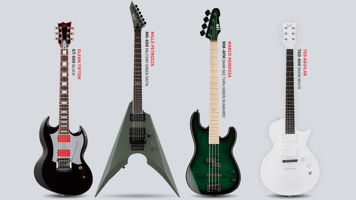 NAMM 2016 ESP preview new signature electric guitars for Glenn Tipton