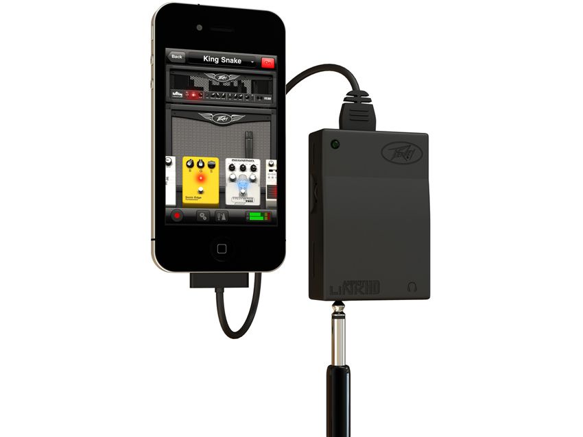 NAMM 2012 Peavey unveils AmpKit Link HD iOS guitar