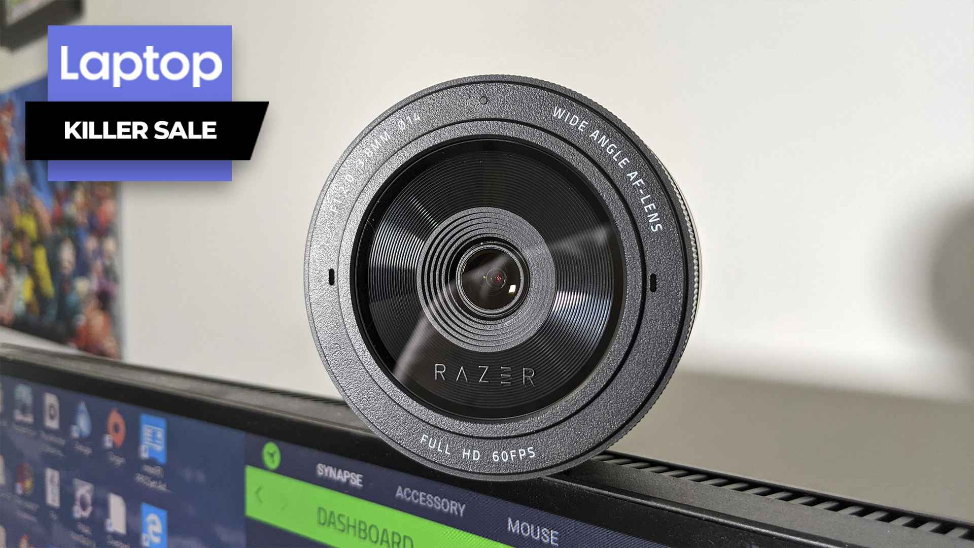 The best Prime Day webcam deal is the Razer Kiyo Pro for 48 off