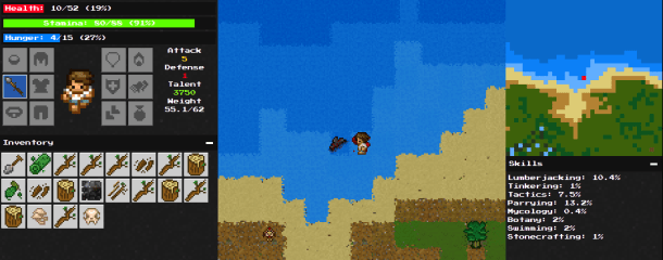 Wayward a fantastic sandbox survival roguelike set on a hostile desert