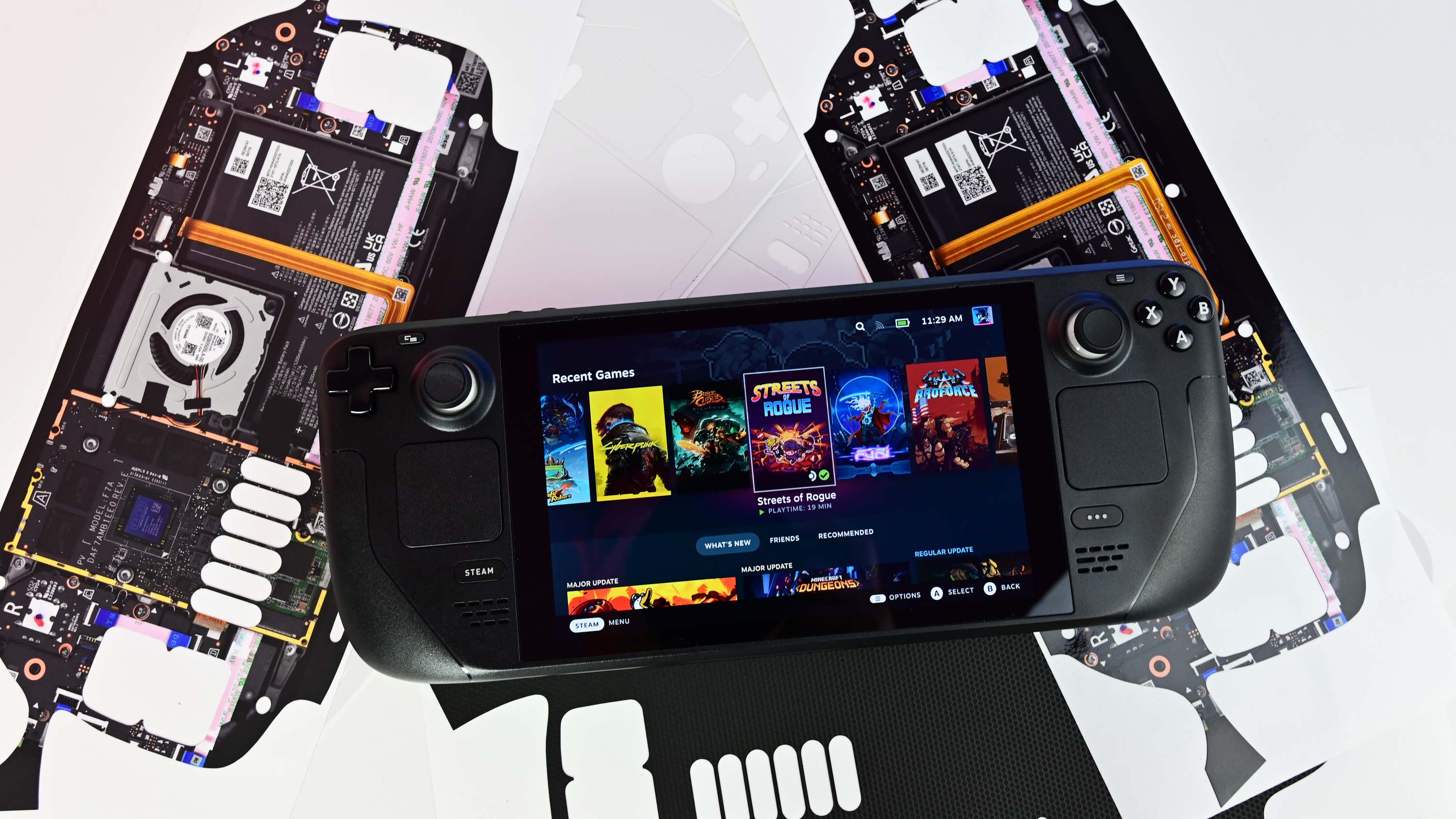 Steam Deck Dbrand skin and screen protector review Tricky to get on