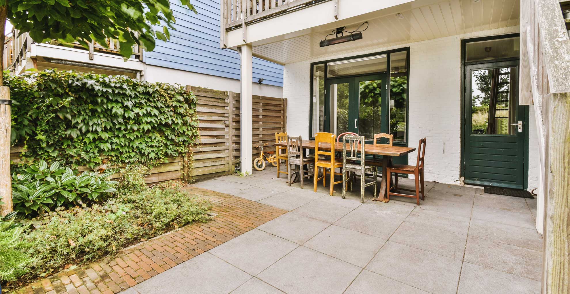 How to clean patio slabs without using a pressure washer Woman & Home