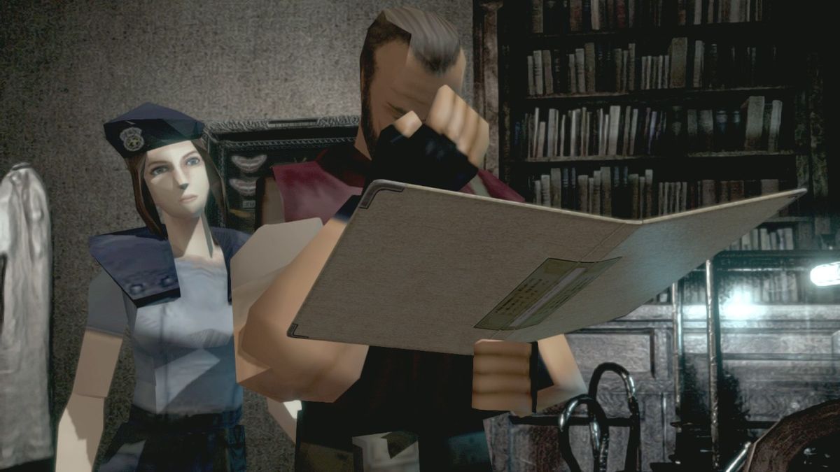 You can now play Resident Evil HD with PS1 character