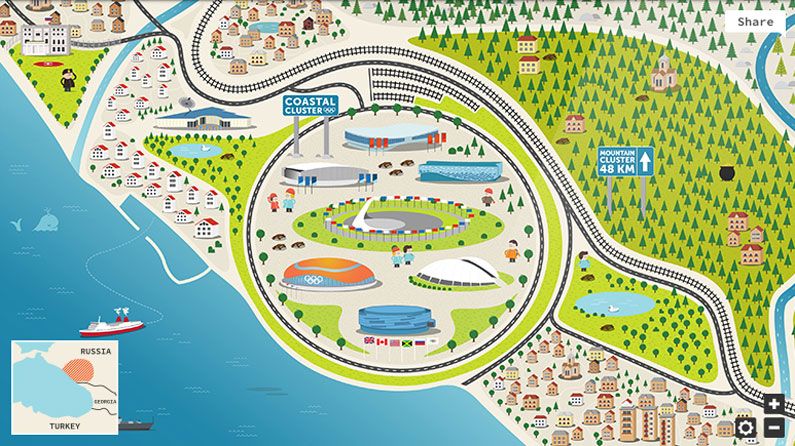 Where Is The Winter Olympics 2023 Map