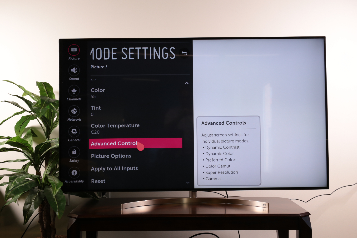 How to adjust the picture settings on your 2018 LG TV - LG TV Settings