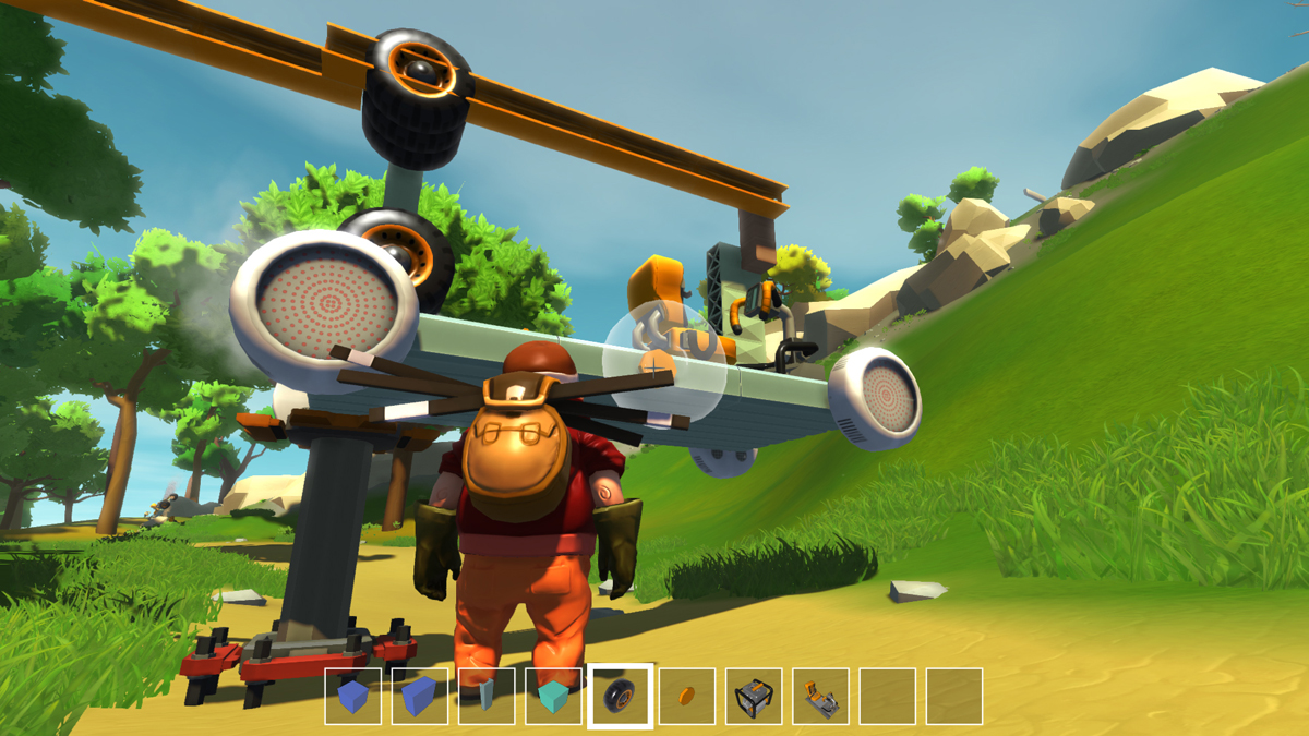 Scrap Mechanic is a machinefilled survival game PC Gamer