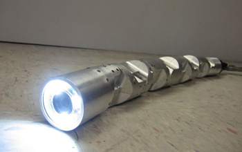 Choset added sensors, a camera, and a light so that the robotic snake can function for a number of different conditions. One of its main functions will be to serve as a tool for search and rescue.