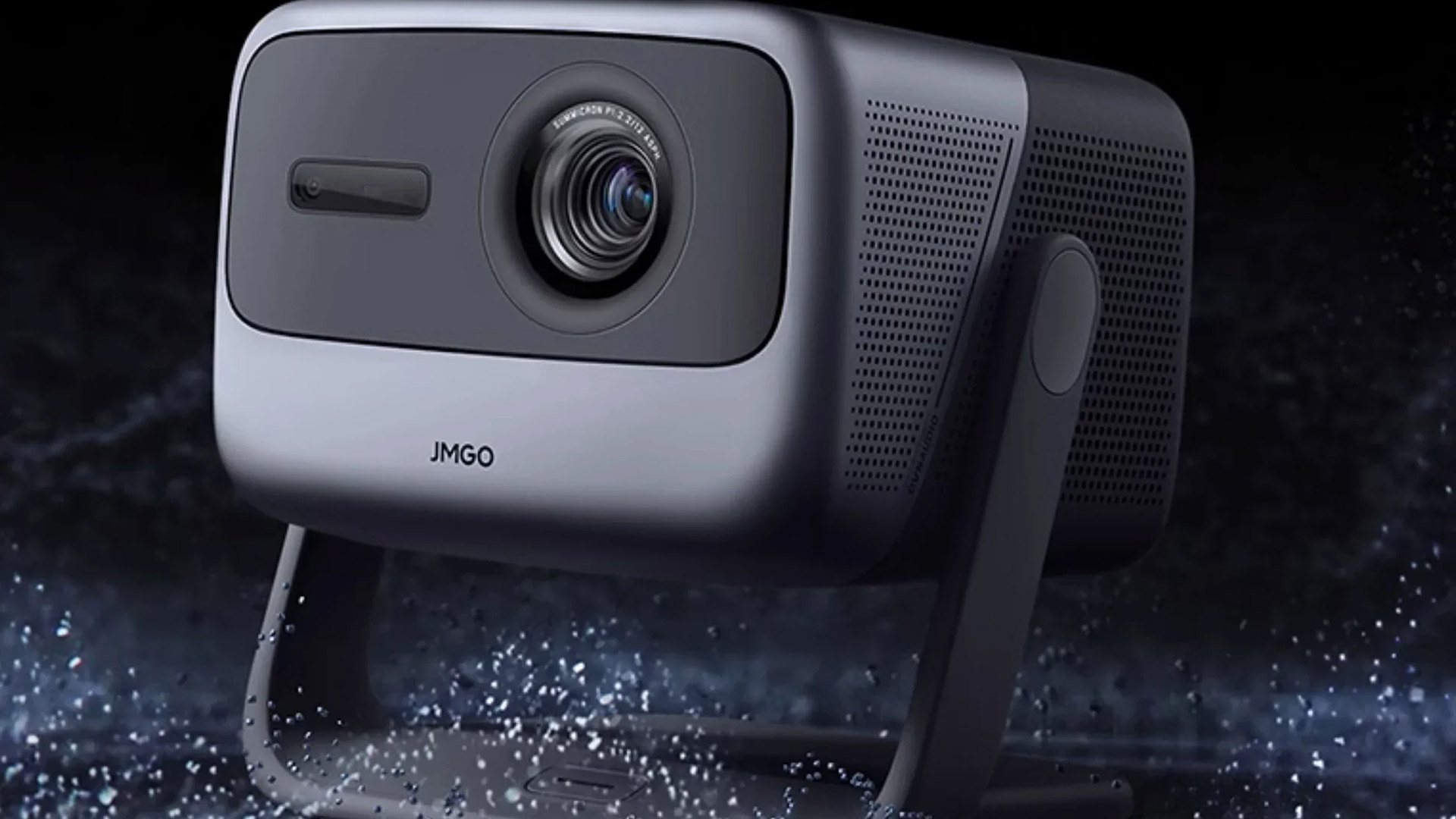 JMGO’s new 4K projector has a builtin gimbal so you can place it