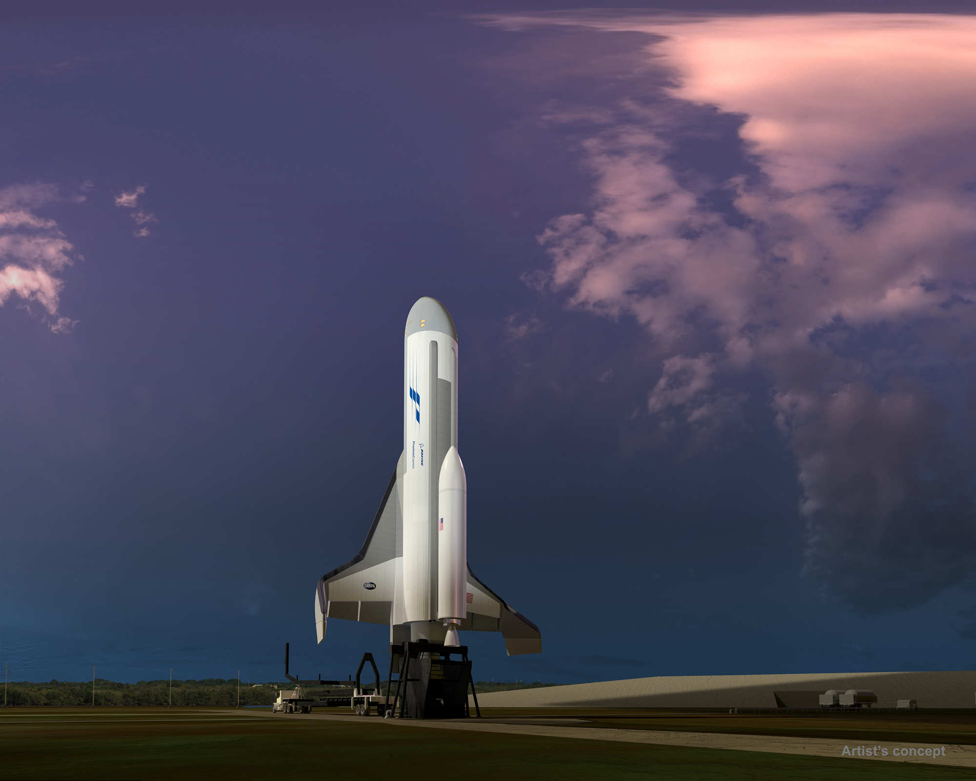 US Military's XS1 Space Plane Will Be Built by Boeing (Video) Live