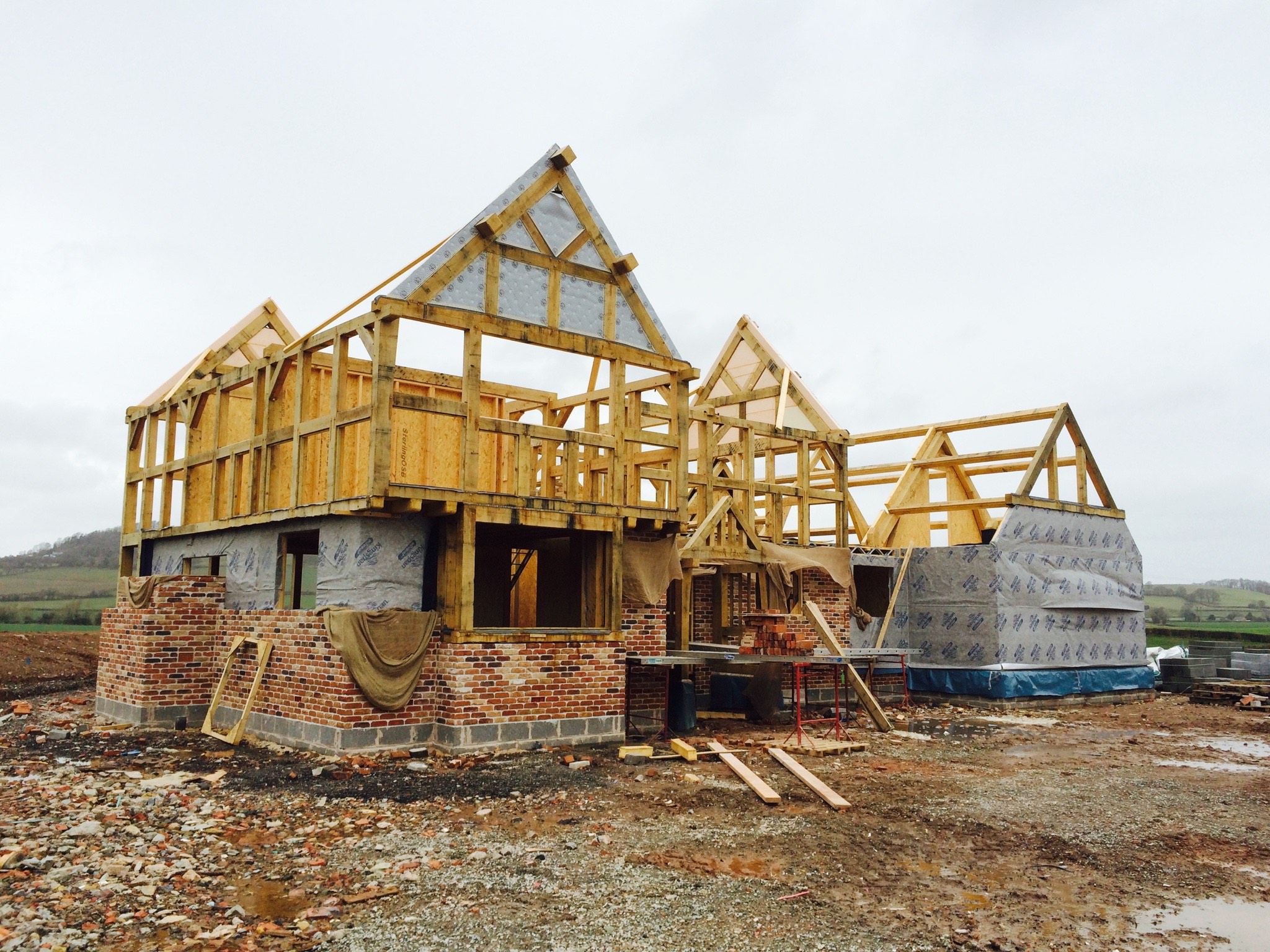 Oak Frame Is it the Right Construction System for You? Homebuilding