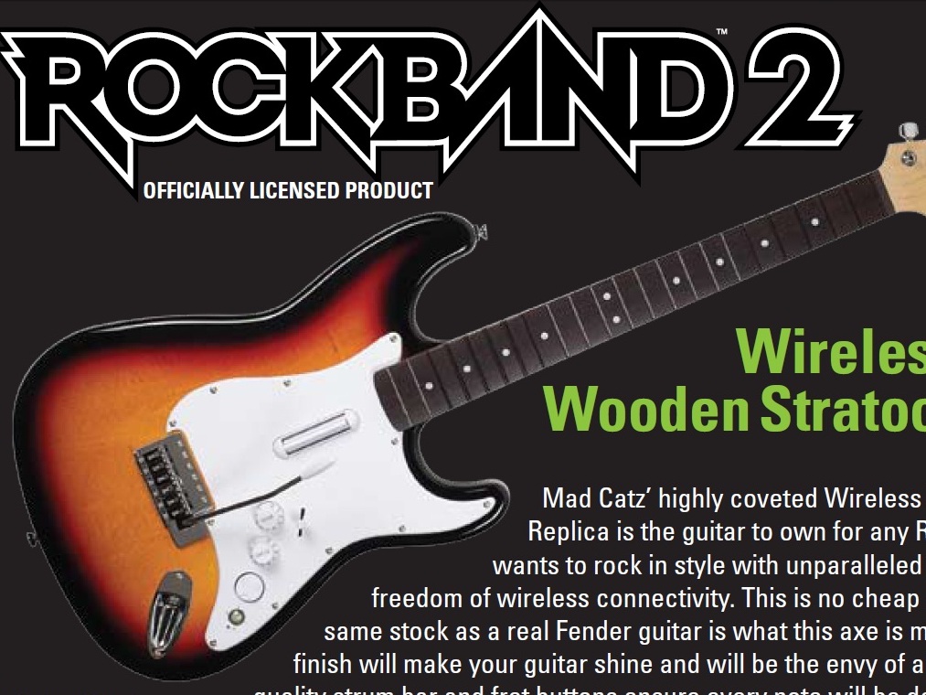 Wooden Fender Strat Rock Band kit launches TechRadar