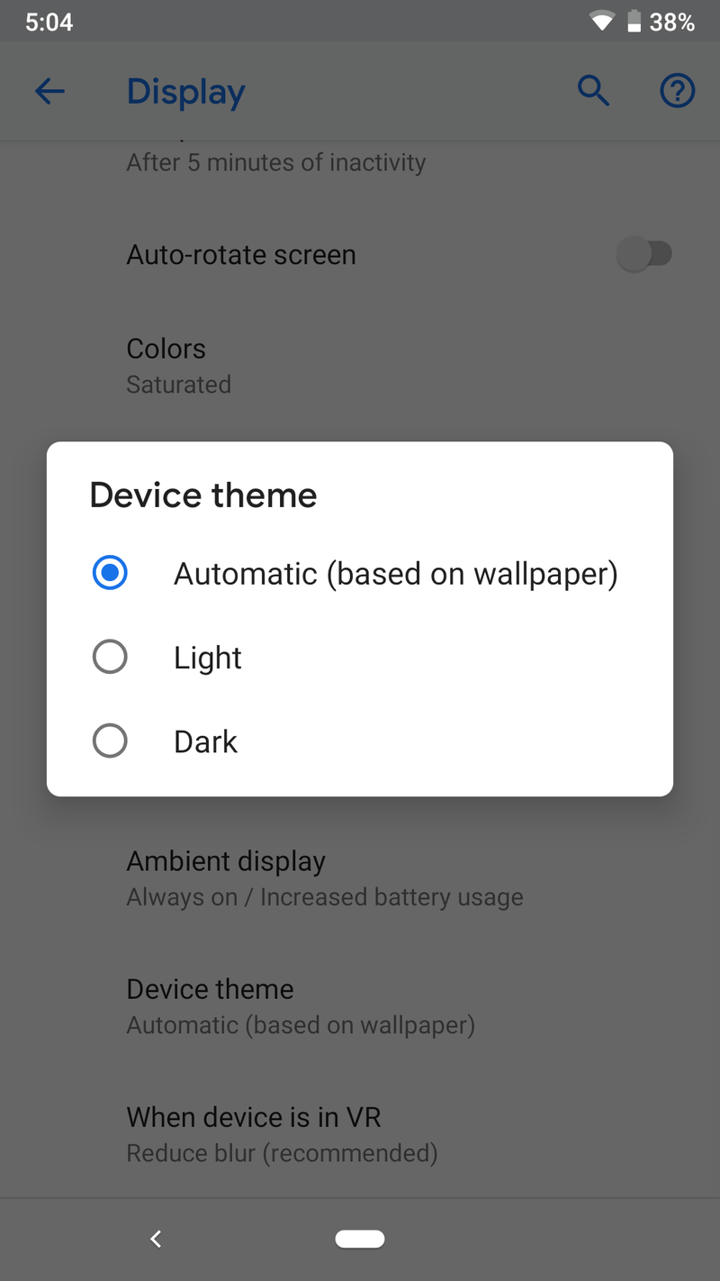How to manually turn on dark mode in Android Pie Android Central