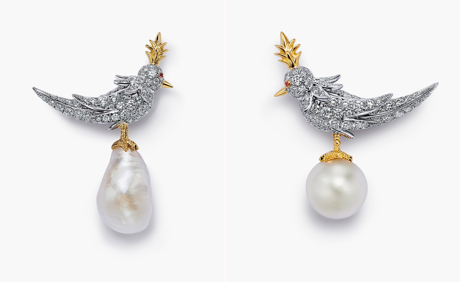 Bird on a Pearl Tiffany & Co recreates jewellery history Wallpaper