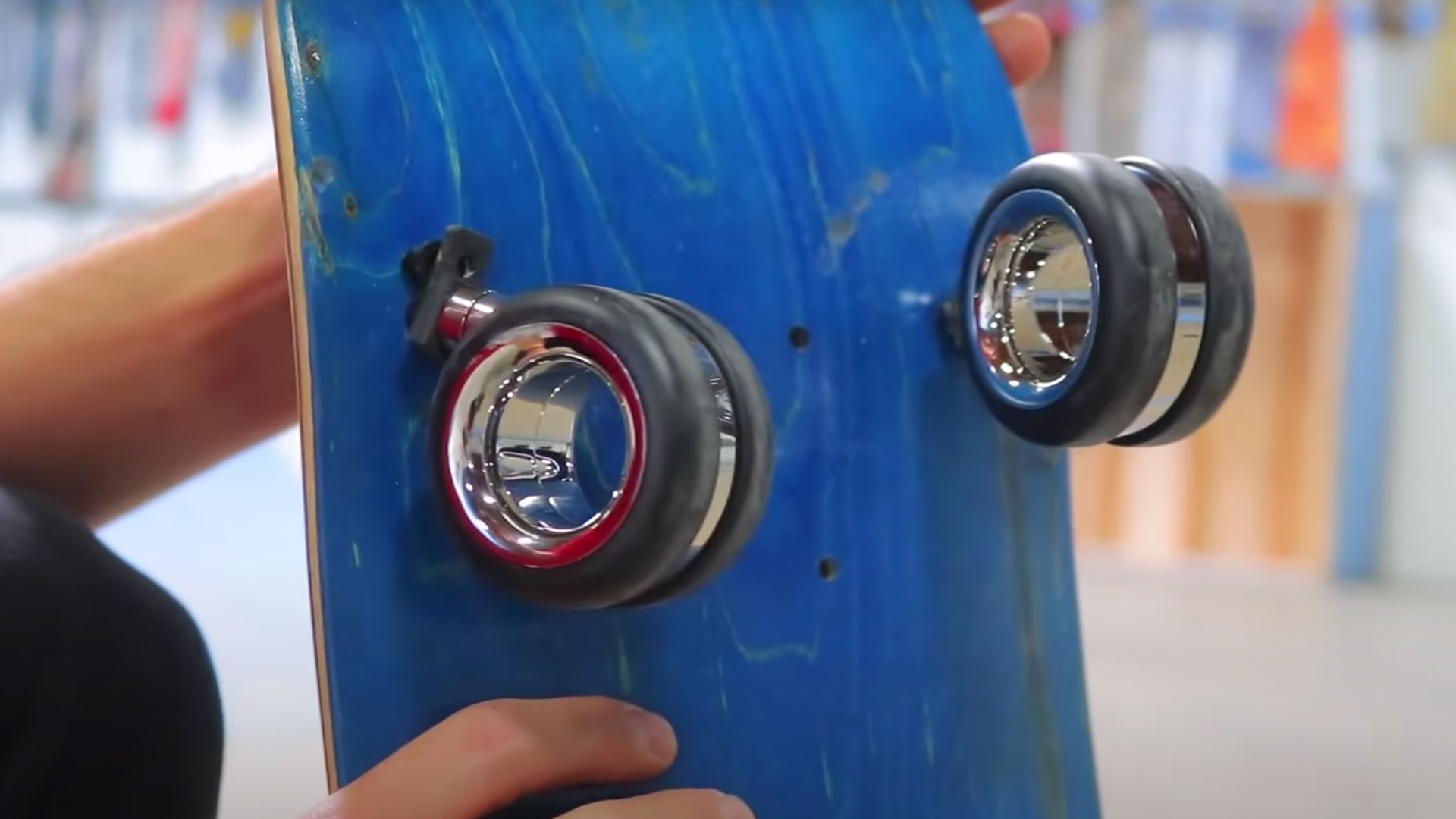 Is this skateboard with Apple's Mac Pro wheels as ridiculous as it