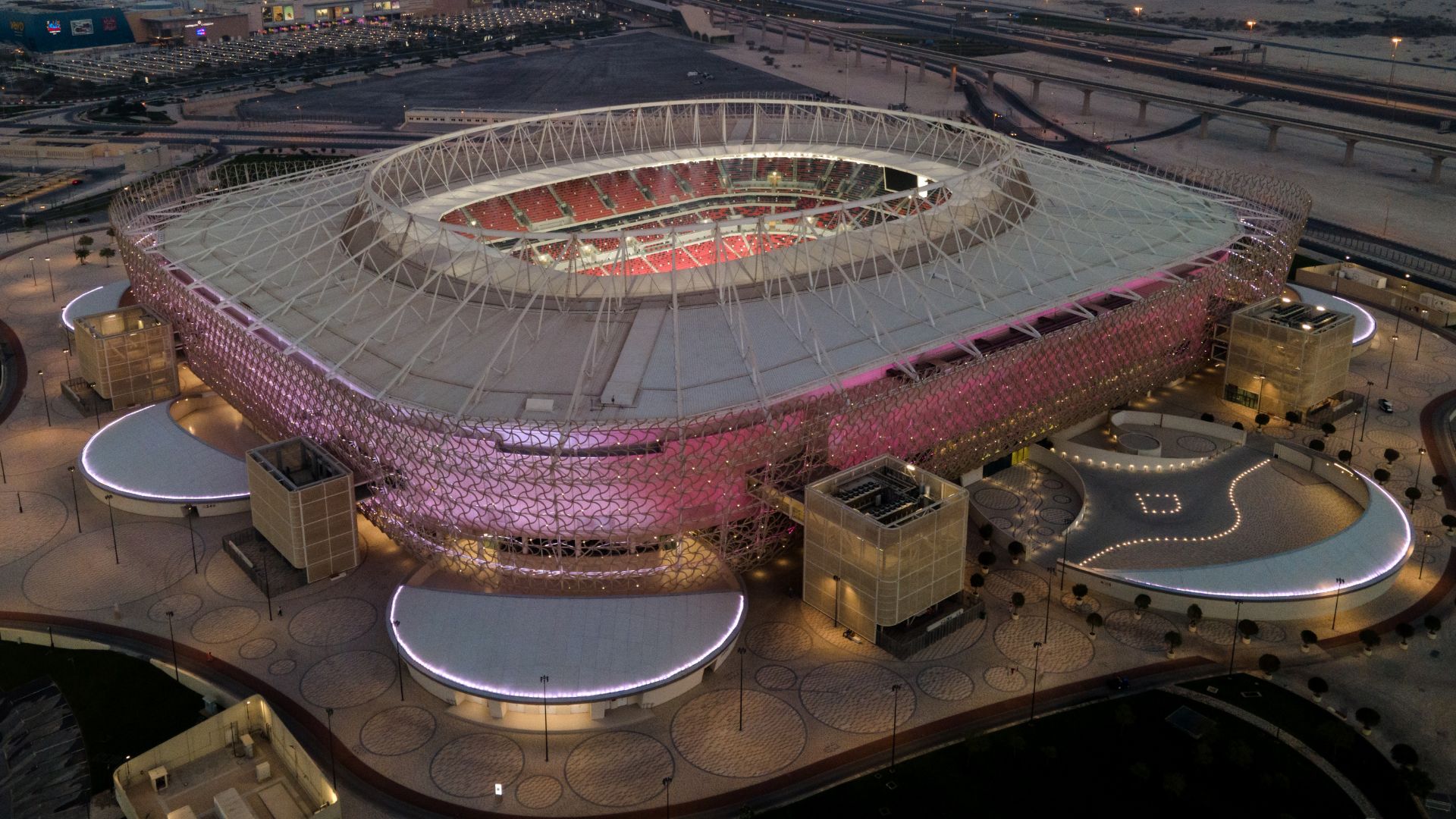 Qatar World Cup 2022 stadiums How big is Ahmad Bin Ali Stadium, who plays there, what games