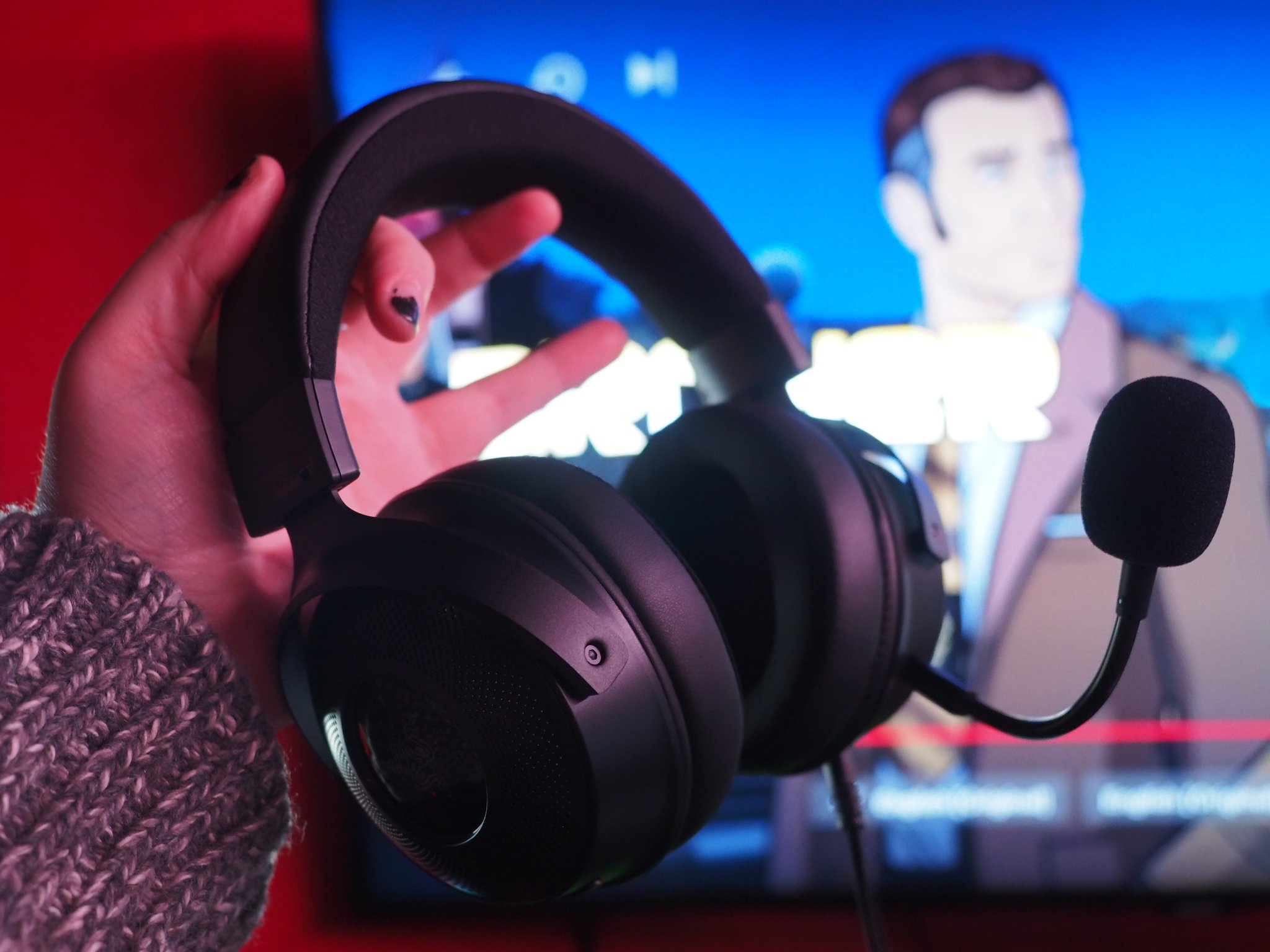 The Razer Kraken V3 PC gaming headsets 