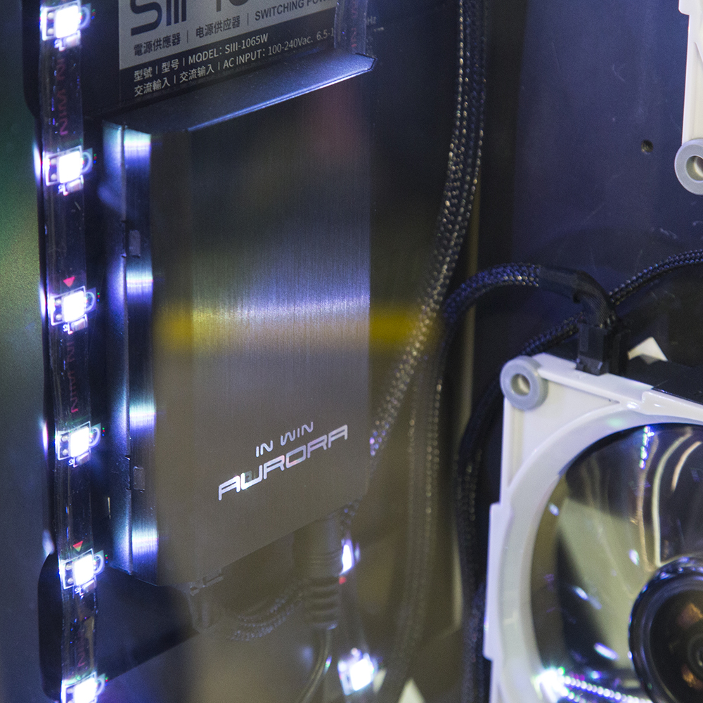 InWin Changes Fan Game, Daisy Chains Custom RGB Case Fans, LED Strips