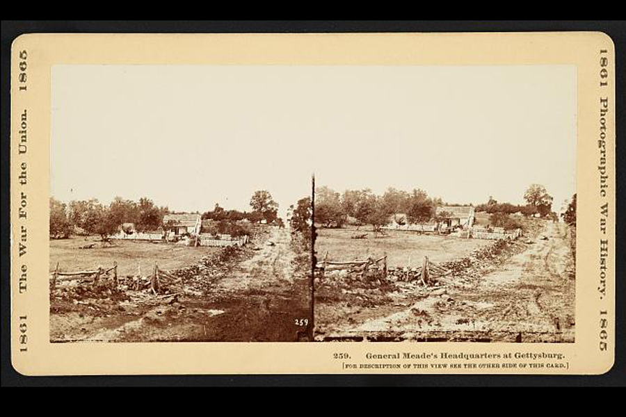 General Meade&rsquo;s Headquarters at Gettysburg