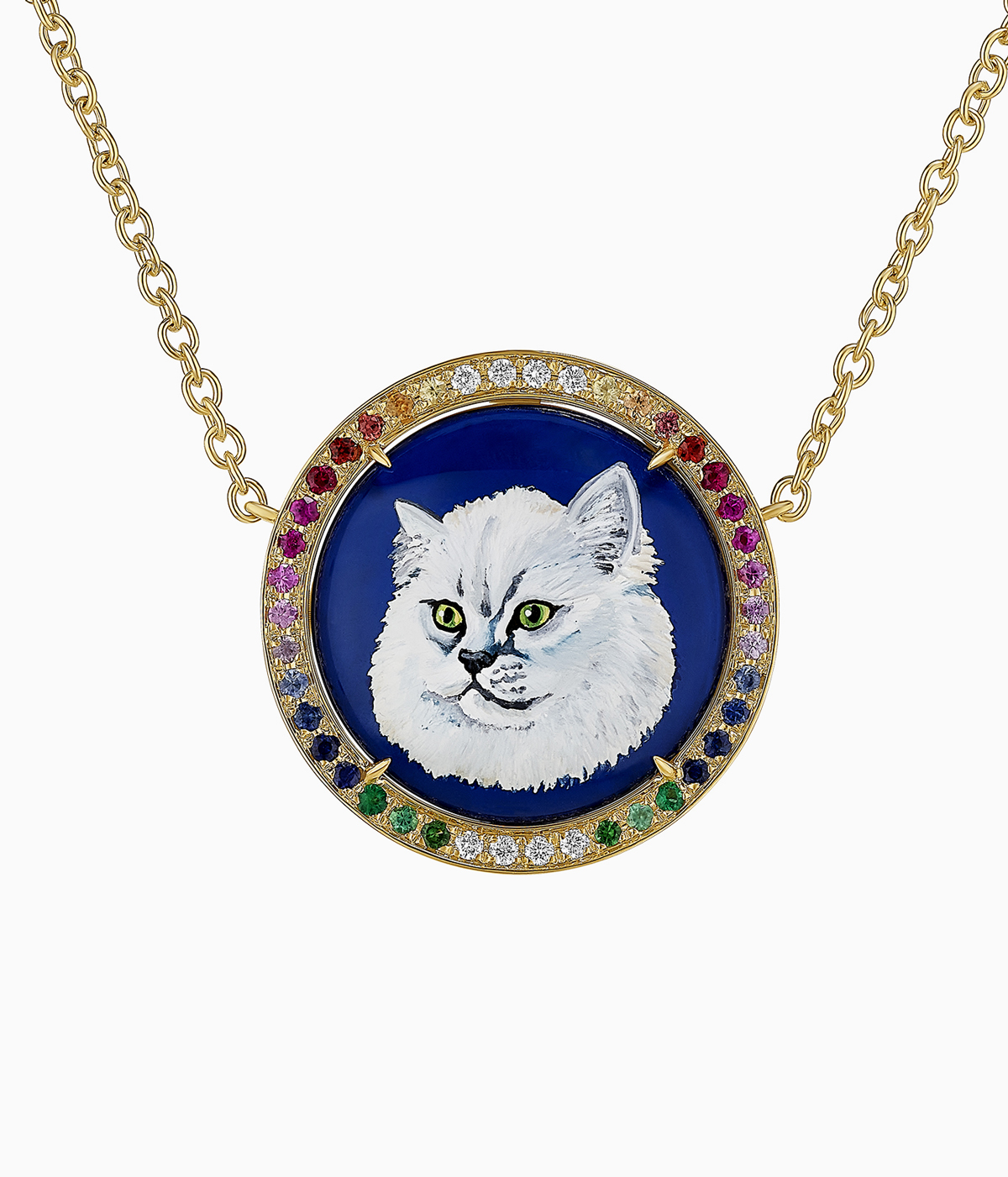 Francesca Villa’s pet portrait jewellery, the pawfect gift Wallpaper